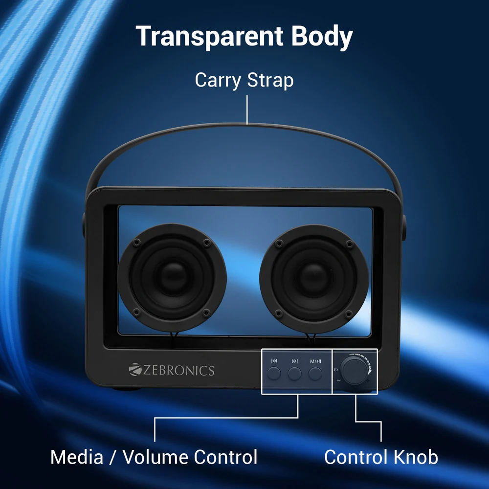 Zebronics Bluetooth Speaker Sound Feast 75 view 3